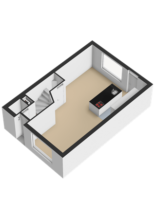 Floorplan - Van Pallandtvliet 21, 2992 WR Barendrecht